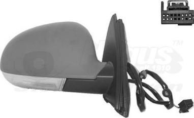 Van Wezel 5886808 - Outside Mirror car-mod.net