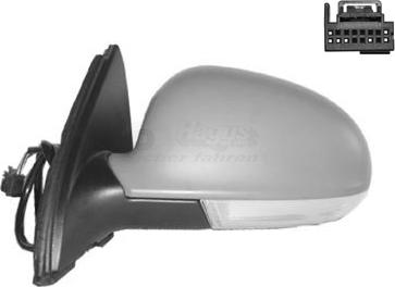 Van Wezel 5886817 - Outside Mirror car-mod.net