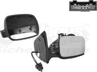 Van Wezel 5888808 - Outside Mirror car-mod.net