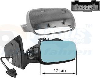 Van Wezel 5888816 - Outside Mirror car-mod.net