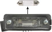 Van Wezel 5839920 - Licence Plate Light car-mod.net