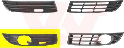 Van Wezel 5839594 - Ventilation Grille, bumper car-mod.net