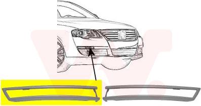 Van Wezel 5839586 - Cover, bumper car-mod.net