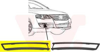 Van Wezel 5839582 - Cover, bumper car-mod.net