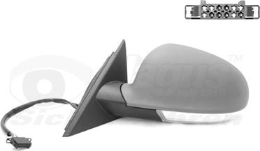 Van Wezel 5838805 - Outside Mirror car-mod.net