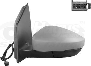 Van Wezel 5829817 - Outside Mirror car-mod.net