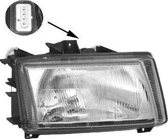 Van Wezel 5826962V - Headlight car-mod.net