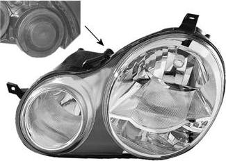 Van Wezel 5827963 - Headlight car-mod.net