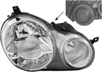 Van Wezel 5827964 - Headlight car-mod.net