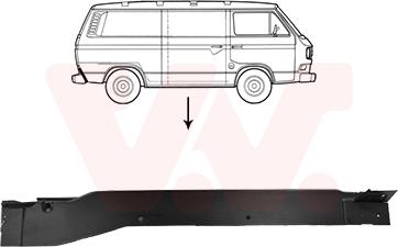 Van Wezel 5870110 - Foot Board, door sill car-mod.net