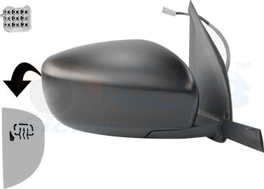 Van Wezel 5226808 - Outside Mirror car-mod.net