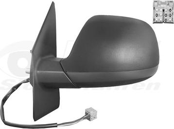 Van Wezel 5790805 - Outside Mirror car-mod.net