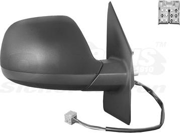 Van Wezel 5790806 - Outside Mirror car-mod.net