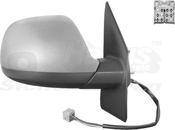 Van Wezel 5790818 - Outside Mirror car-mod.net