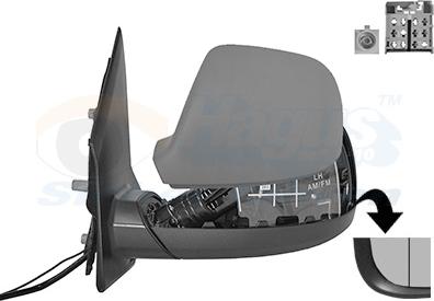 Van Wezel 5791807 - Outside Mirror car-mod.net