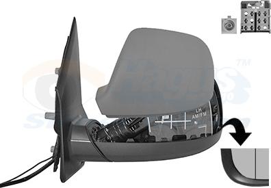 Van Wezel 5791817 - Outside Mirror car-mod.net