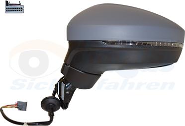 Van Wezel 5747807 - Outside Mirror car-mod.net
