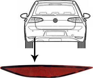 Van Wezel 5766939 - Reflex Reflector car-mod.net
