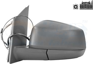 Van Wezel 5707815 - Outside Mirror car-mod.net
