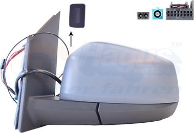 Van Wezel 5707827 - Outside Mirror car-mod.net