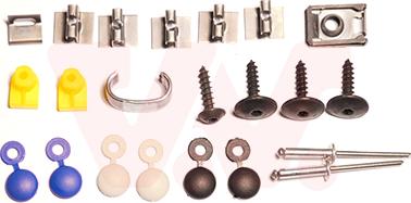 Van Wezel 0937794 - Mounting Kit, bumper car-mod.net