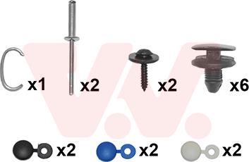 Van Wezel 0929793 - Mounting Kit, bumper car-mod.net