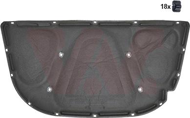 Van Wezel 0318460 - Silencing Material, engine bay car-mod.net