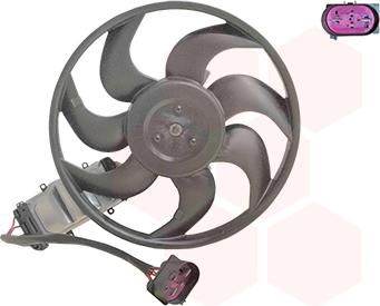 Van Wezel 0381746 - Fan, radiator car-mod.net