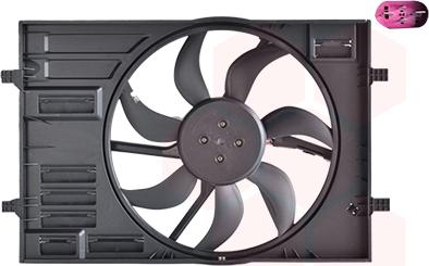 Van Wezel 0337747 - Fan, radiator car-mod.net