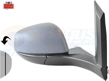 Van Wezel 1930818 - Outside Mirror car-mod.net