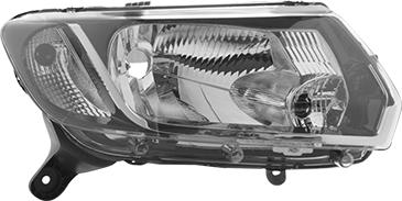 Van Wezel 1507962V - Headlight car-mod.net