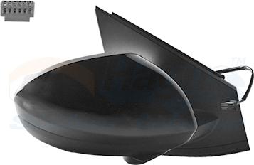 Van Wezel 1510812 - Outside Mirror car-mod.net