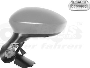 Van Wezel 1624817 - Outside Mirror car-mod.net