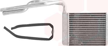 Van Wezel 18016702 - Heat Exchanger, interior heating car-mod.net