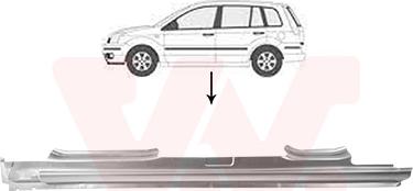 Van Wezel 1810103 - Foot Board, door sill car-mod.net