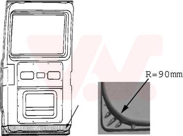 Van Wezel 3071249 - Hatch Door car-mod.net