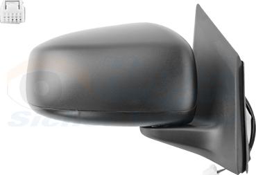 Van Wezel 3263806 - Outside Mirror car-mod.net