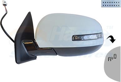 Van Wezel 3204825 - Outside Mirror car-mod.net