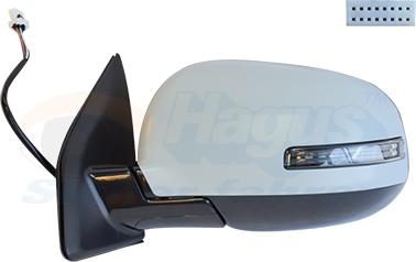 Van Wezel 3204827 - Outside Mirror car-mod.net