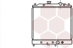 Van Wezel 32002068 - Radiator, engine cooling car-mod.net