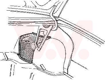 Van Wezel 3760297 - Mudguard car-mod.net