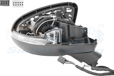 Van Wezel 2946856 - Outside Mirror car-mod.net