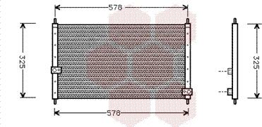 Van Wezel 25005062 - Condenser, air conditioning car-mod.net