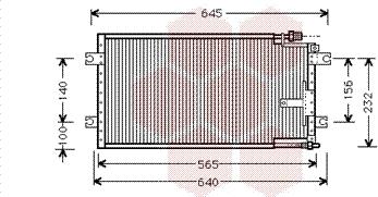 Van Wezel 27005109 - Condenser, air conditioning car-mod.net