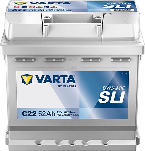 Varta 552400047K262 - Starter Battery car-mod.net