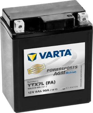 Varta 506919009A512 - Starter Battery car-mod.net