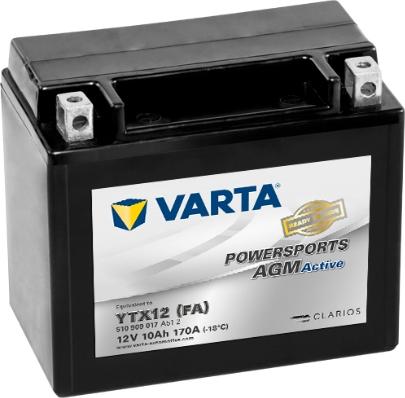 Varta 510909017A512 - Starter Battery car-mod.net
