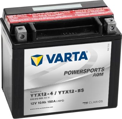 Varta 510012009A514 - Starter Battery car-mod.net