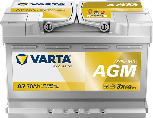Varta 570901076K262 - Starter Battery car-mod.net