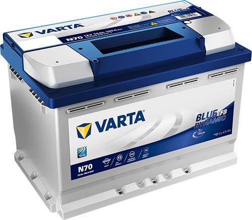 Varta 570500076G502 - Starter Battery car-mod.net